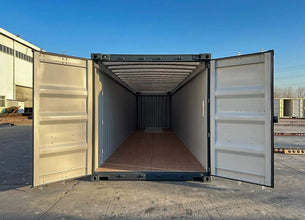 40 voet open top zeecontainer