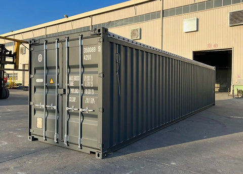 40 voet open top zeecontainer