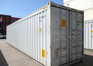 40 voet hoge kubus open bovenkant zeecontainer