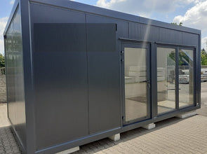 18m² kantoorruimte met badkamer en kitchenette