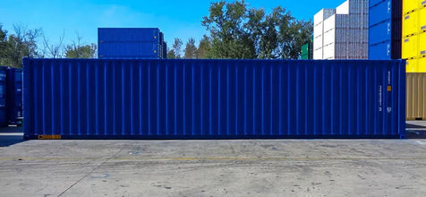 40 voet dubbele deur (DD) zeecontainer blauw